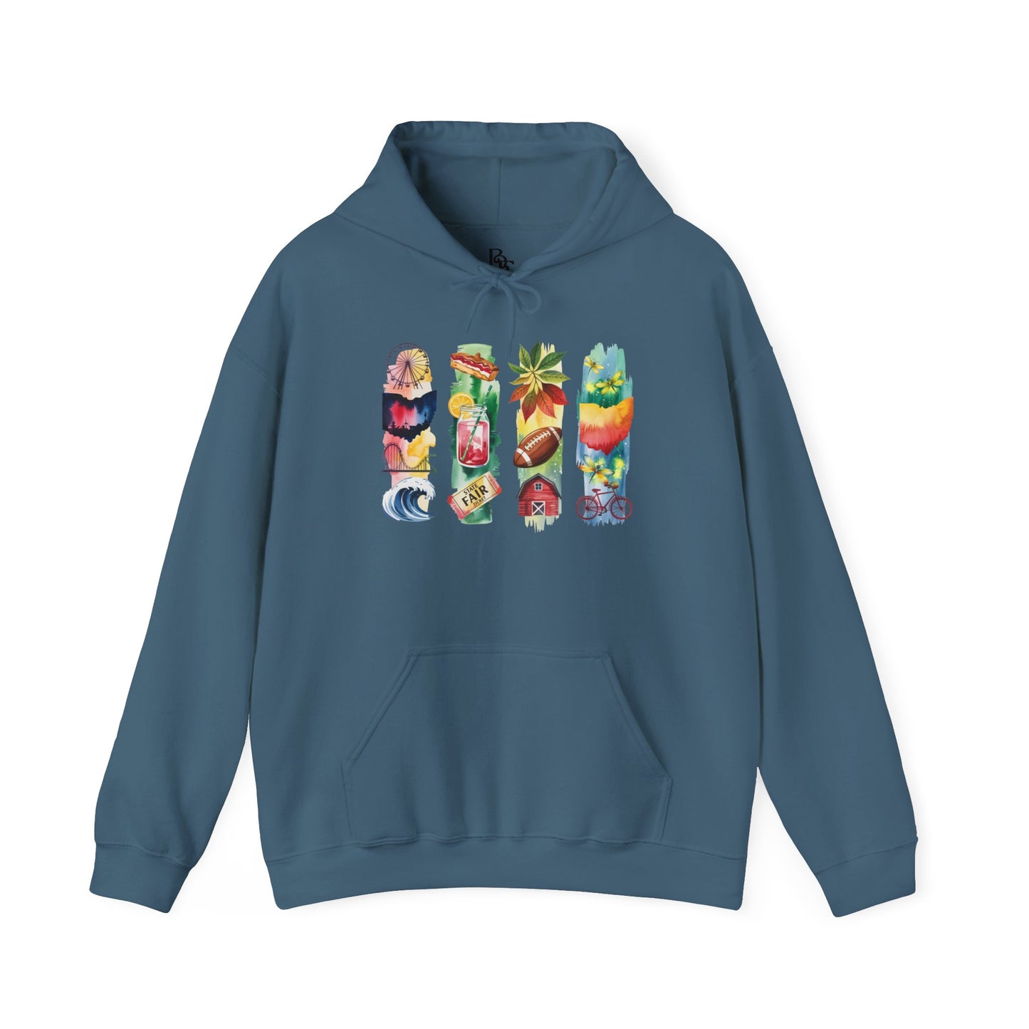 Ohio Nature Hoodie – Unisex Sweatshirt for Nature Lovers & Trail Explorers