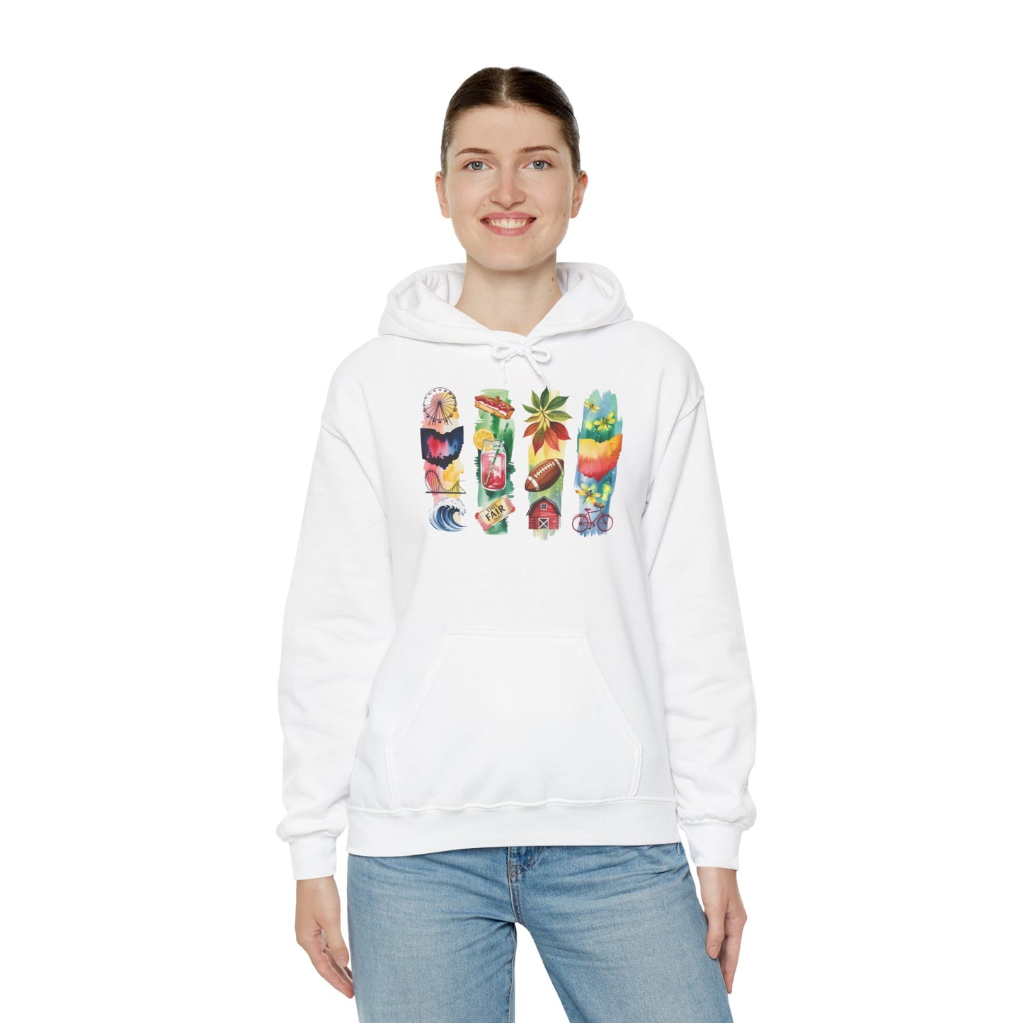 Ohio Nature Hoodie – Unisex Sweatshirt for Nature Lovers & Trail Explorers