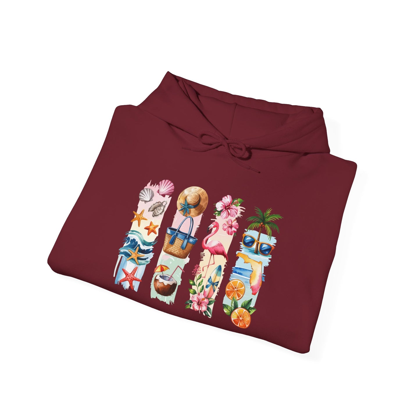 Florida Nature Hoodie – Unisex Sweatshirt for Beach Lovers