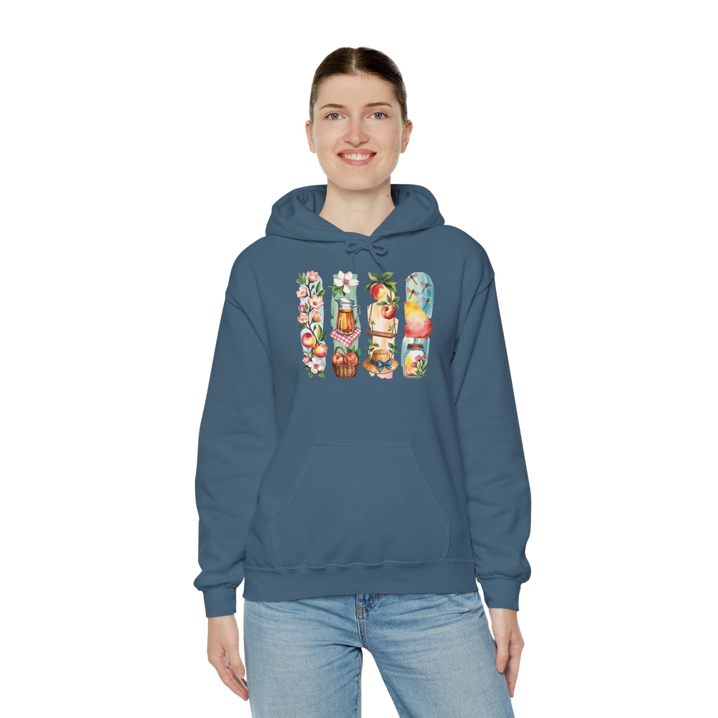 Georgia Nature Hoodie – Unisex Sweatshirt for Forest & Coastline Lovers