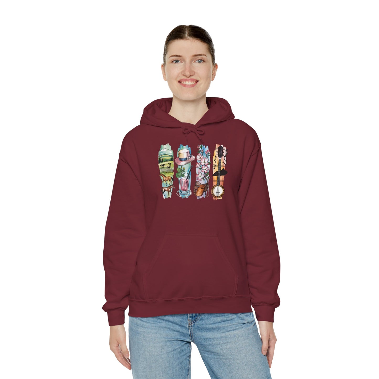Kentucky Nature Hoodie – Unisex Sweatshirt for Trail & Tradition Lovers