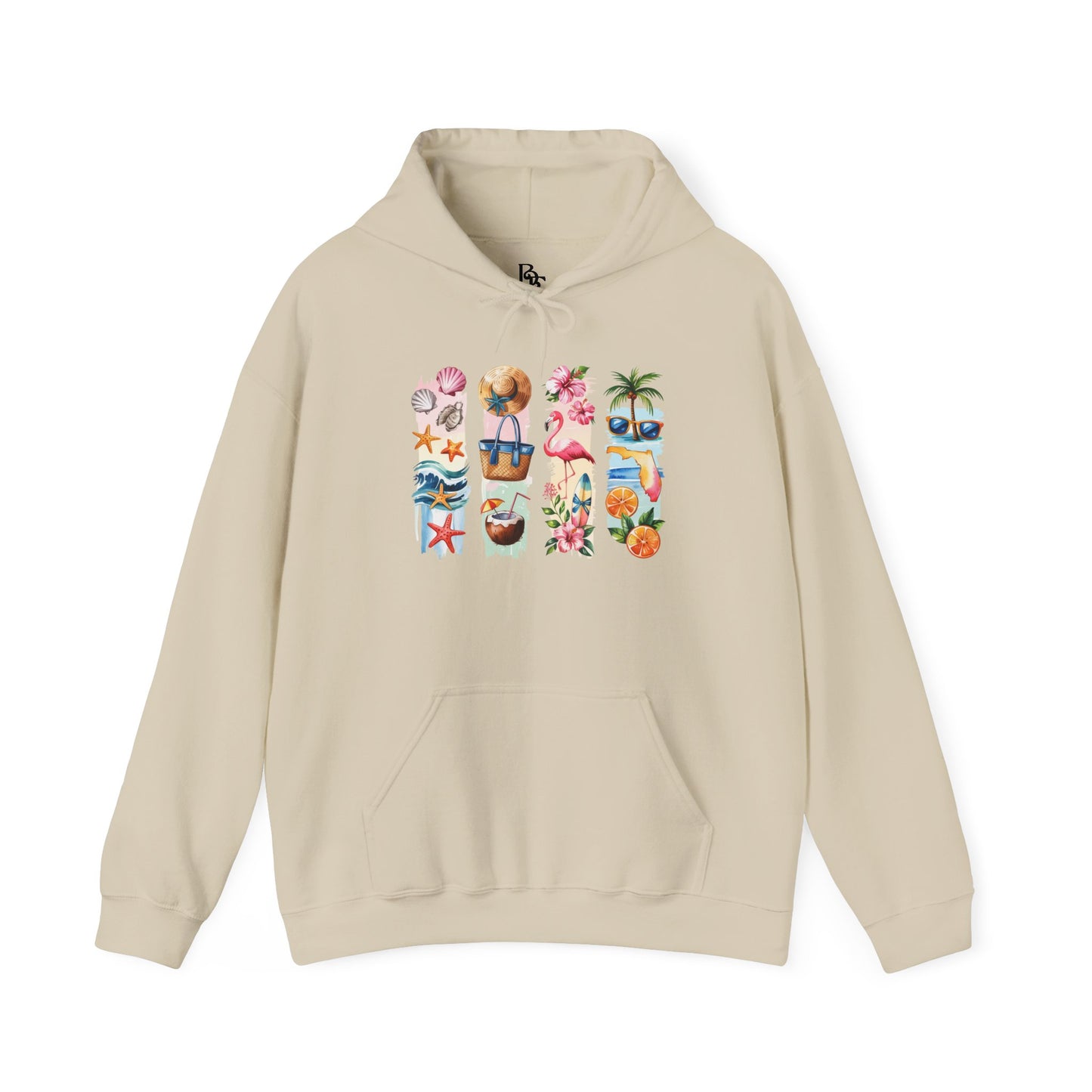 Florida Nature Hoodie – Unisex Sweatshirt for Beach Lovers