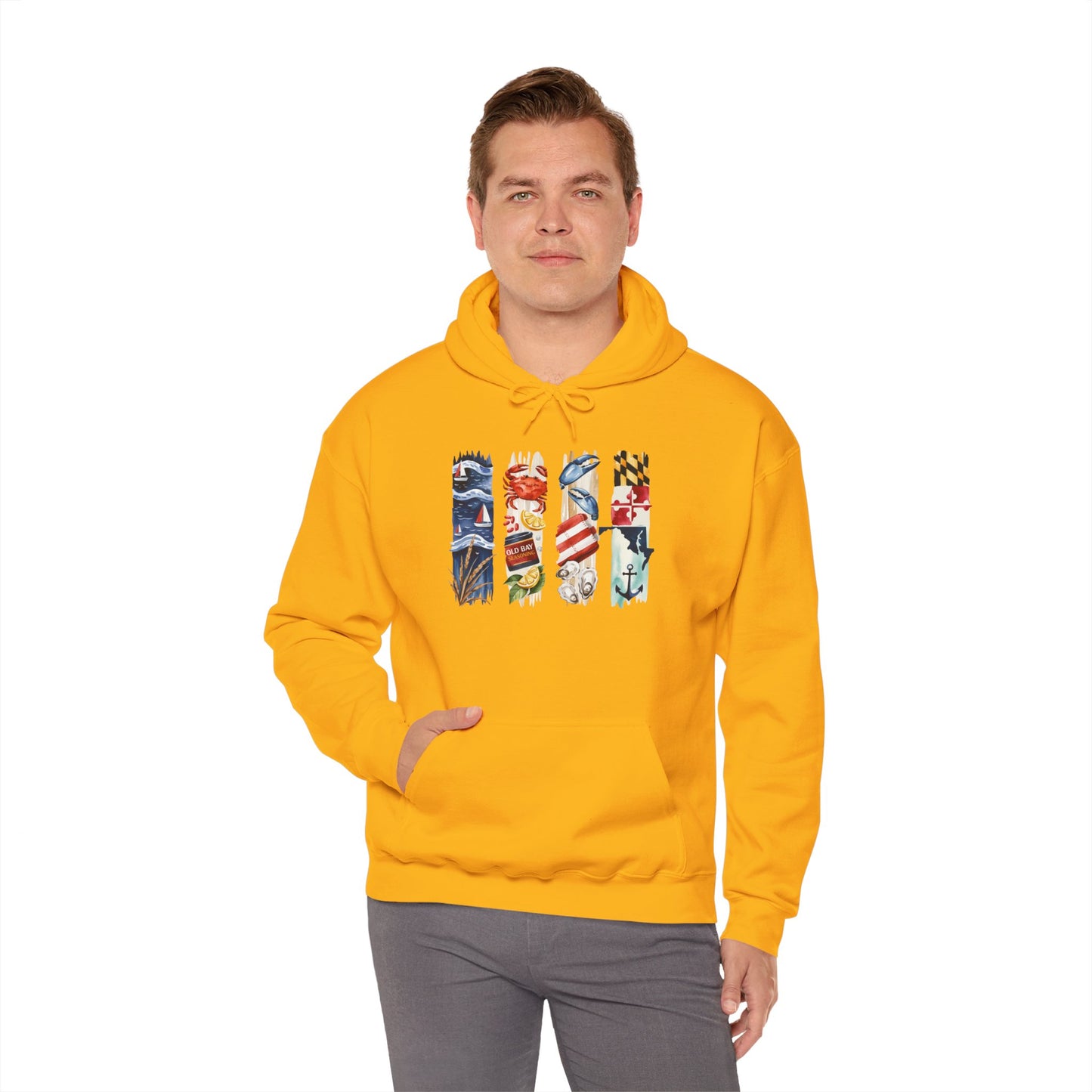 Maryland Nature Hoodie – Unisex Sweatshirt for Bay Lovers