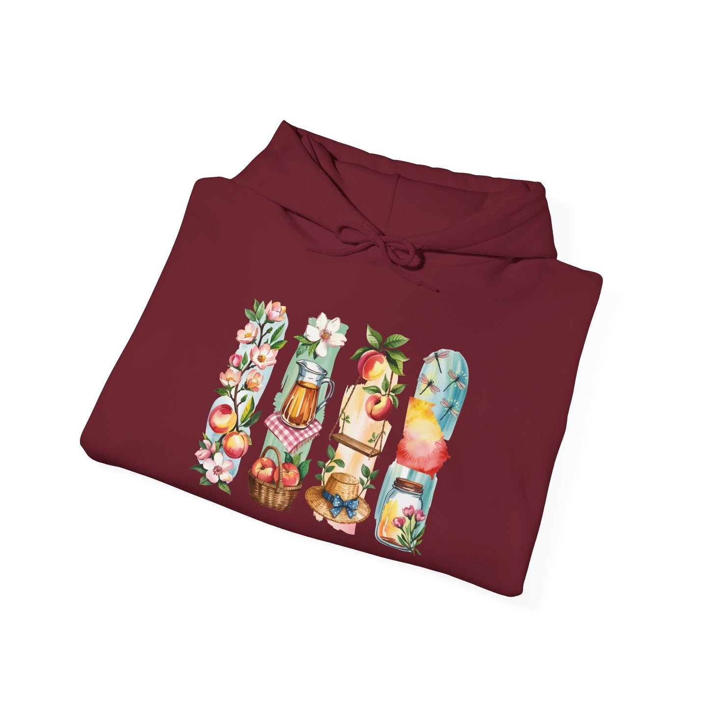 Georgia Nature Hoodie – Unisex Sweatshirt for Forest & Coastline Lovers