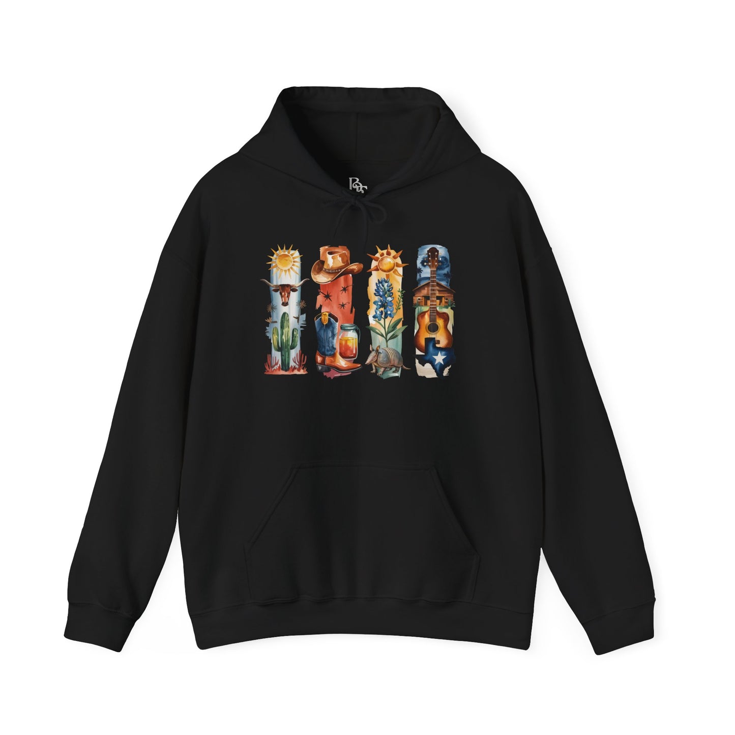 Texas Nature Hoodie – Unisex Lone Sweatshirt for Desert & Hill Country Lovers