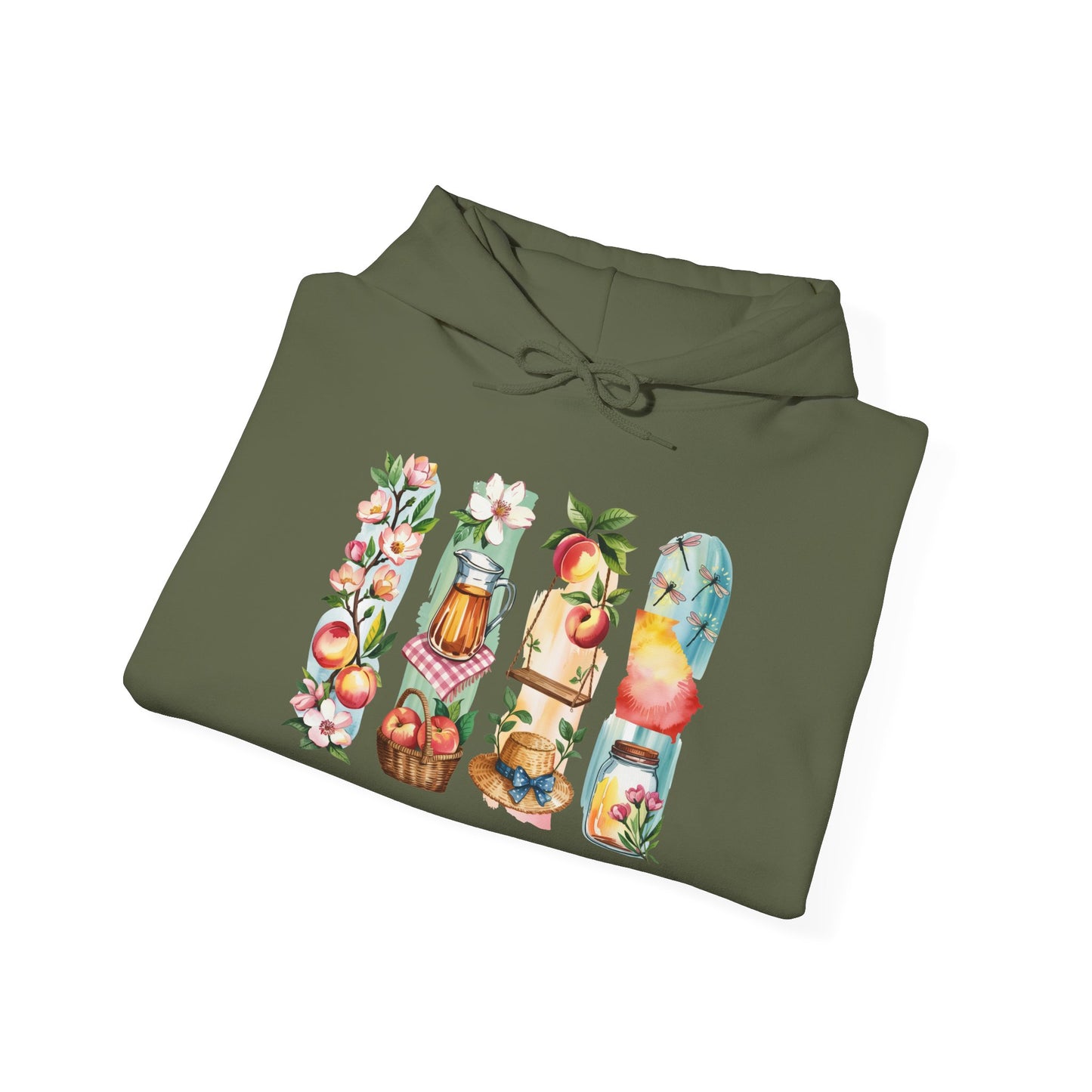 Georgia Nature Hoodie – Unisex Sweatshirt for Forest & Coastline Lovers