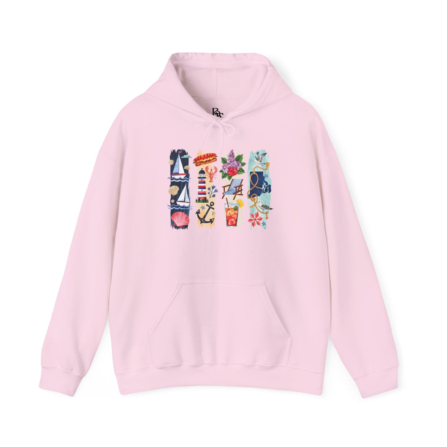 Rhode Island Nature Hoodie – Unisex Ocean State Sweatshirt for Coastal & Outdoor Lovers
