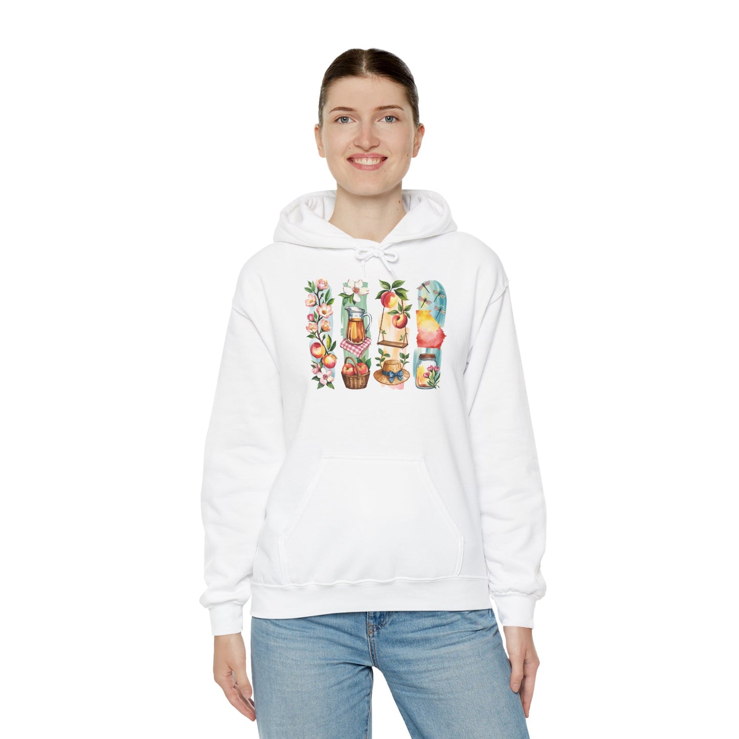 Georgia Nature Hoodie – Unisex Sweatshirt for Forest & Coastline Lovers