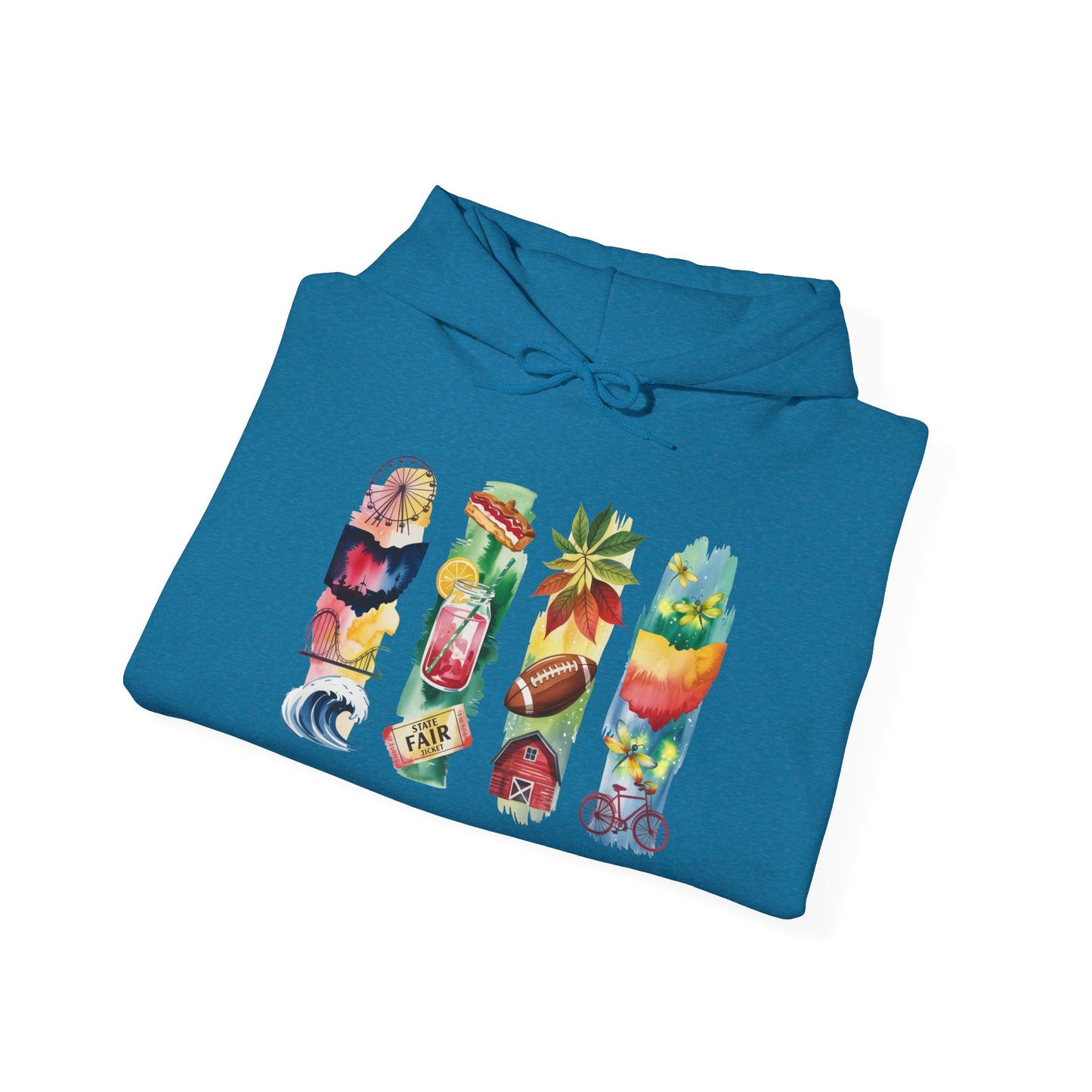 Ohio Nature Hoodie – Unisex Sweatshirt for Nature Lovers & Trail Explorers