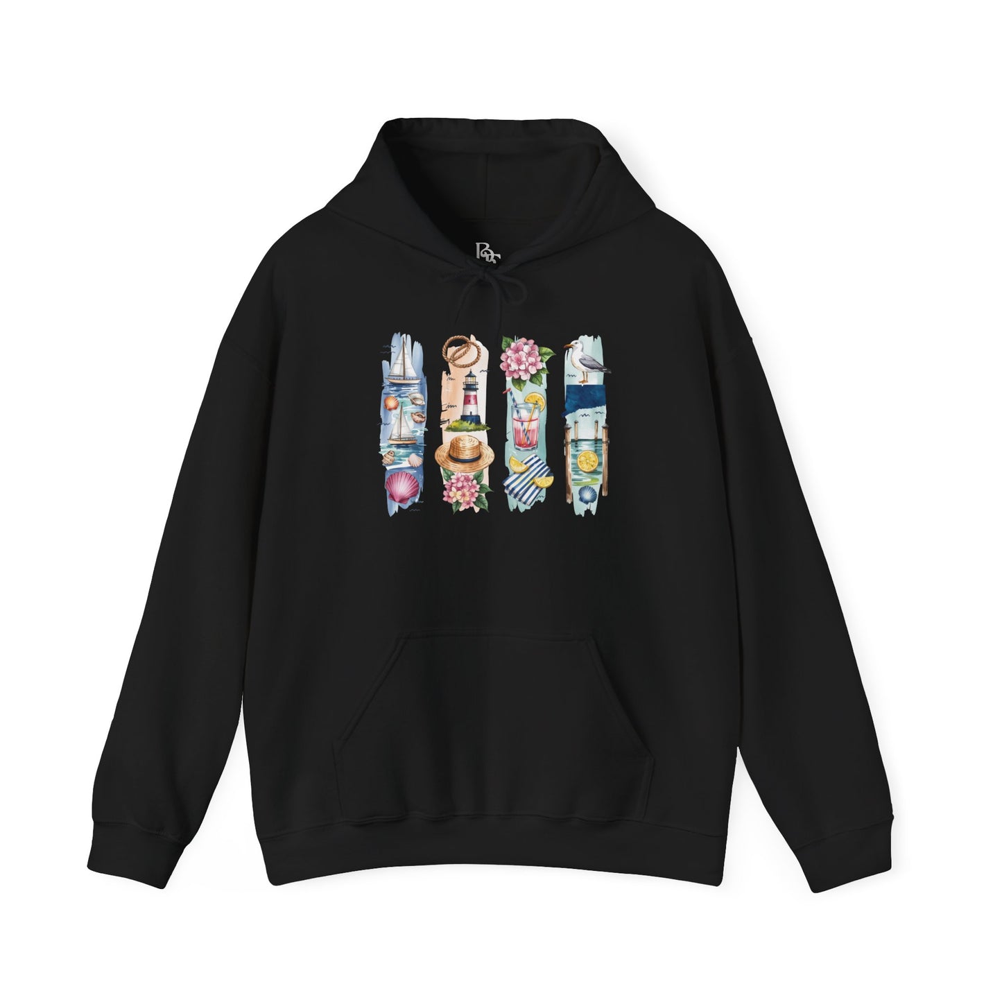 Connecticut Nature Hoodie – Unisex Sweatshirt for Forest & Shoreline Lovers