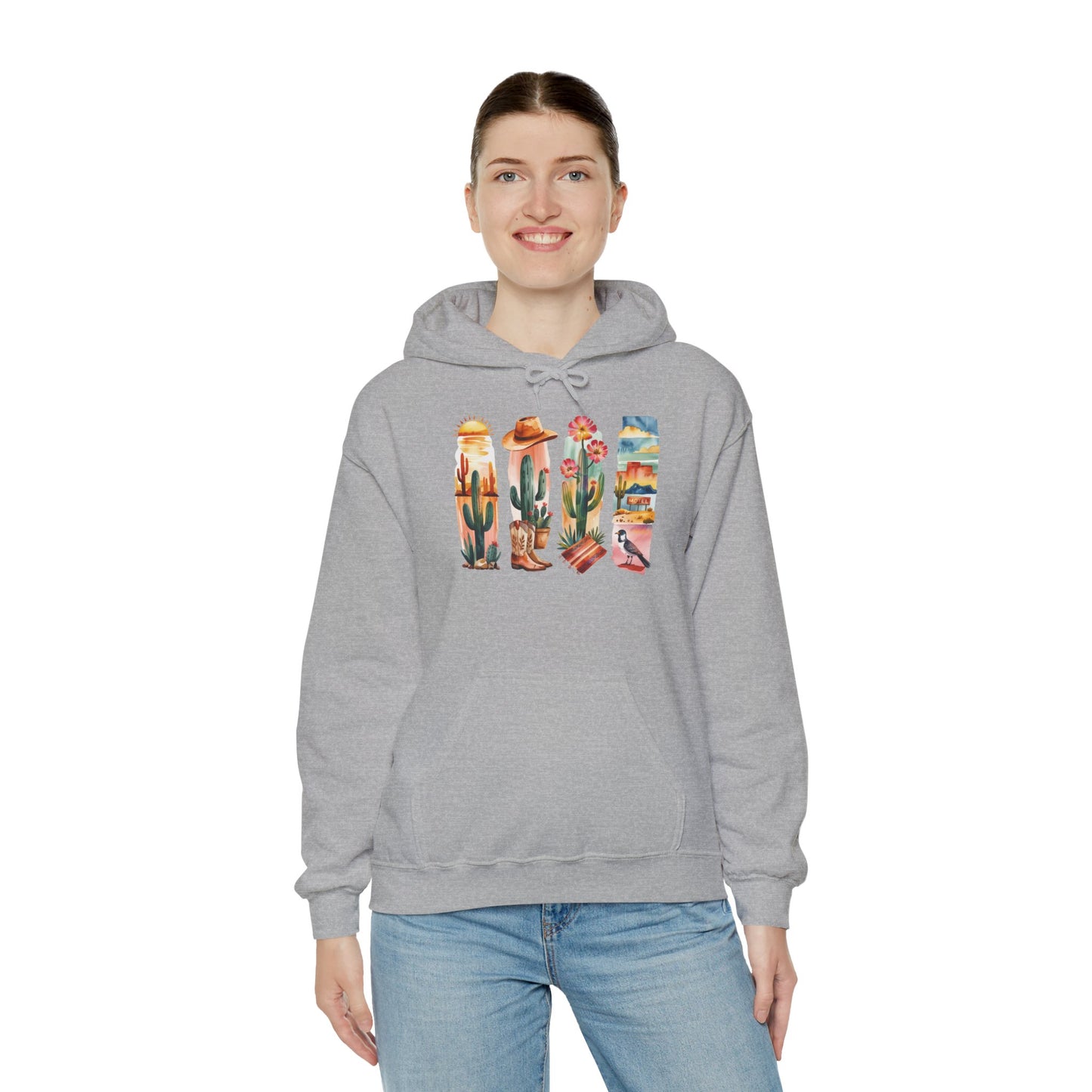 Arizona Nature Hoodie – Unisex Sweatshirt for Desert Lovers