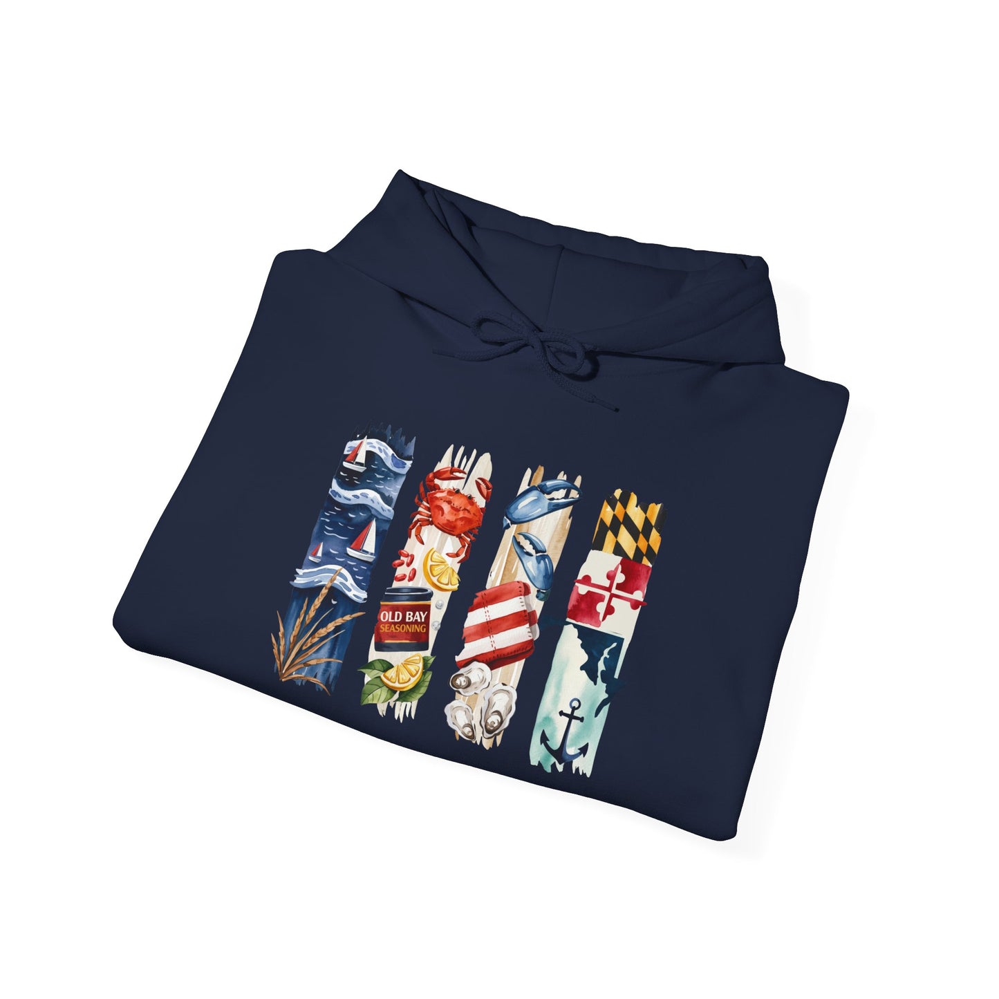 Maryland Nature Hoodie – Unisex Sweatshirt for Bay Lovers