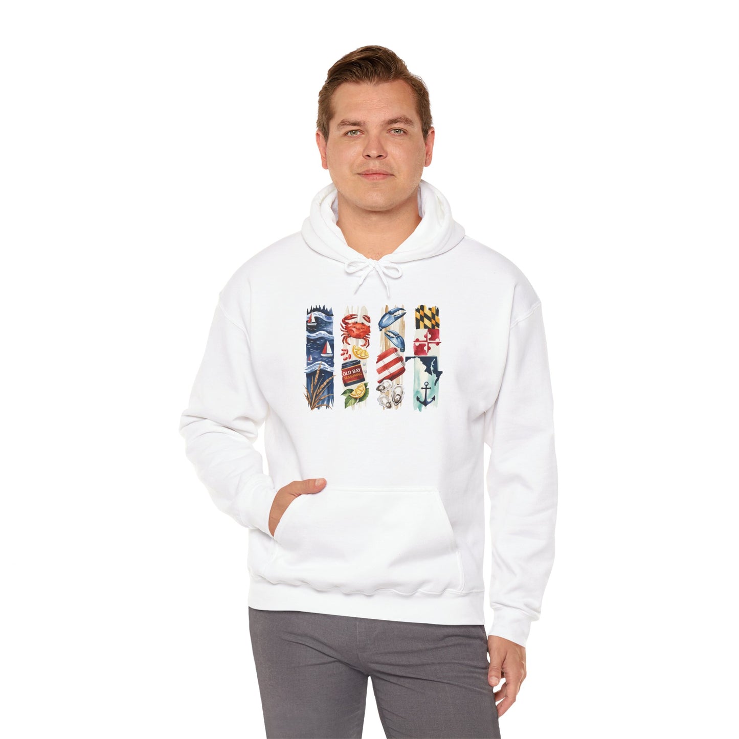 Maryland Nature Hoodie – Unisex Sweatshirt for Bay Lovers