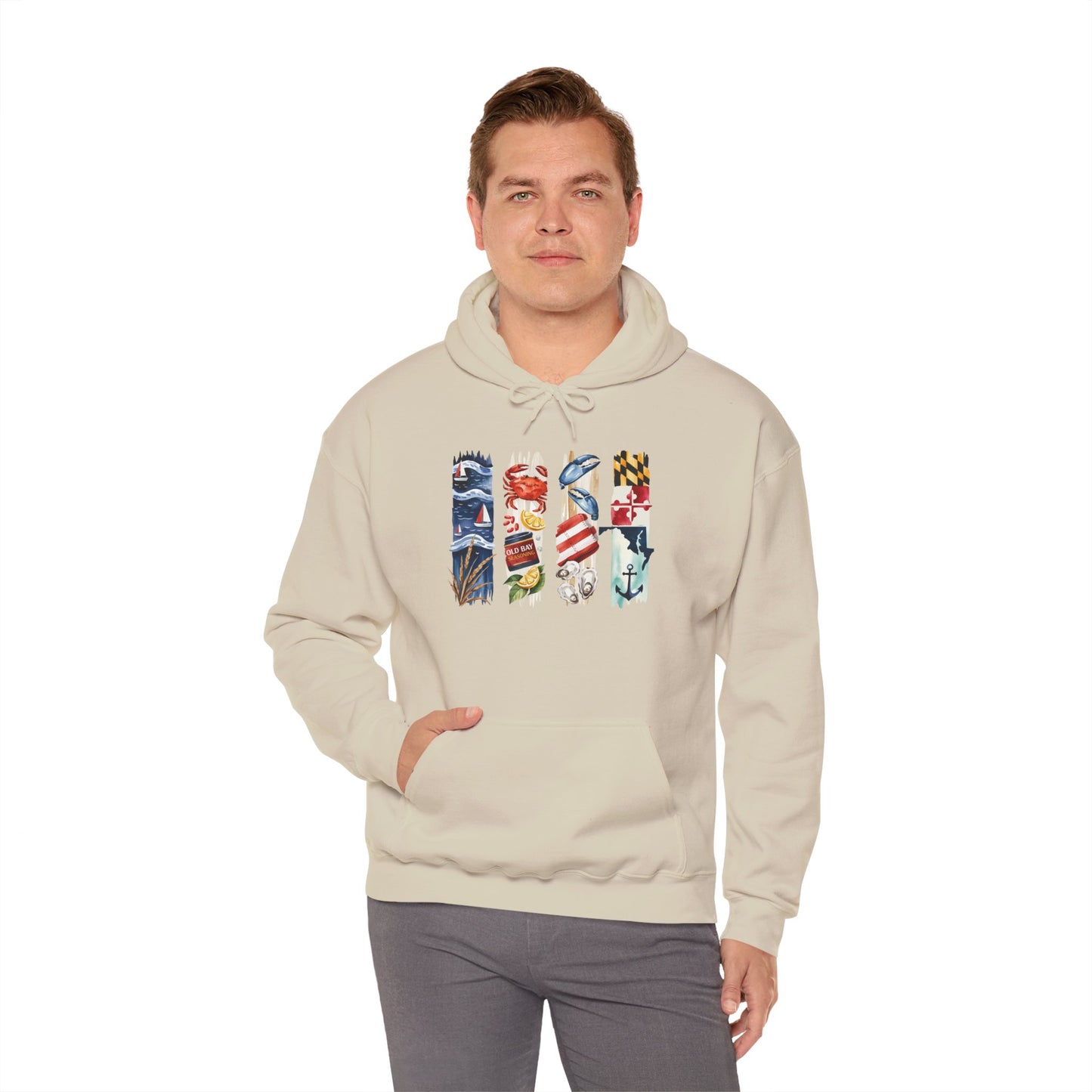 Maryland Nature Hoodie – Unisex Sweatshirt for Bay Lovers