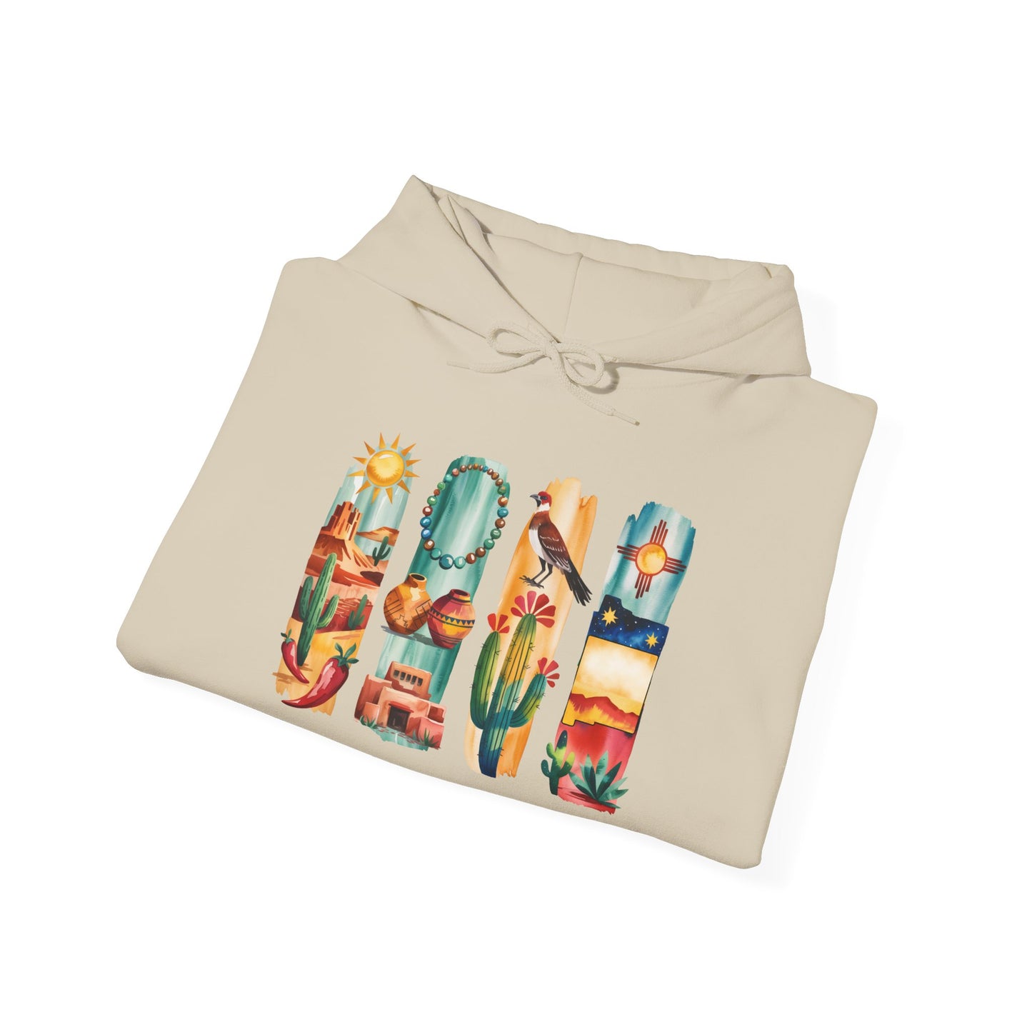 New Mexico Nature Hoodie – Unisex Sweatshirt for Desert & Mountain Lovers