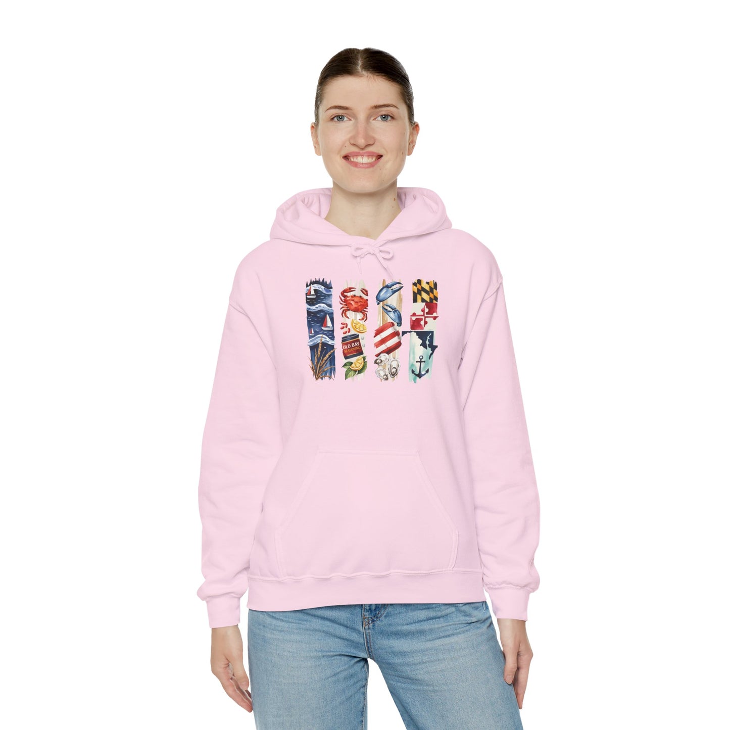 Maryland Nature Hoodie – Unisex Sweatshirt for Bay Lovers