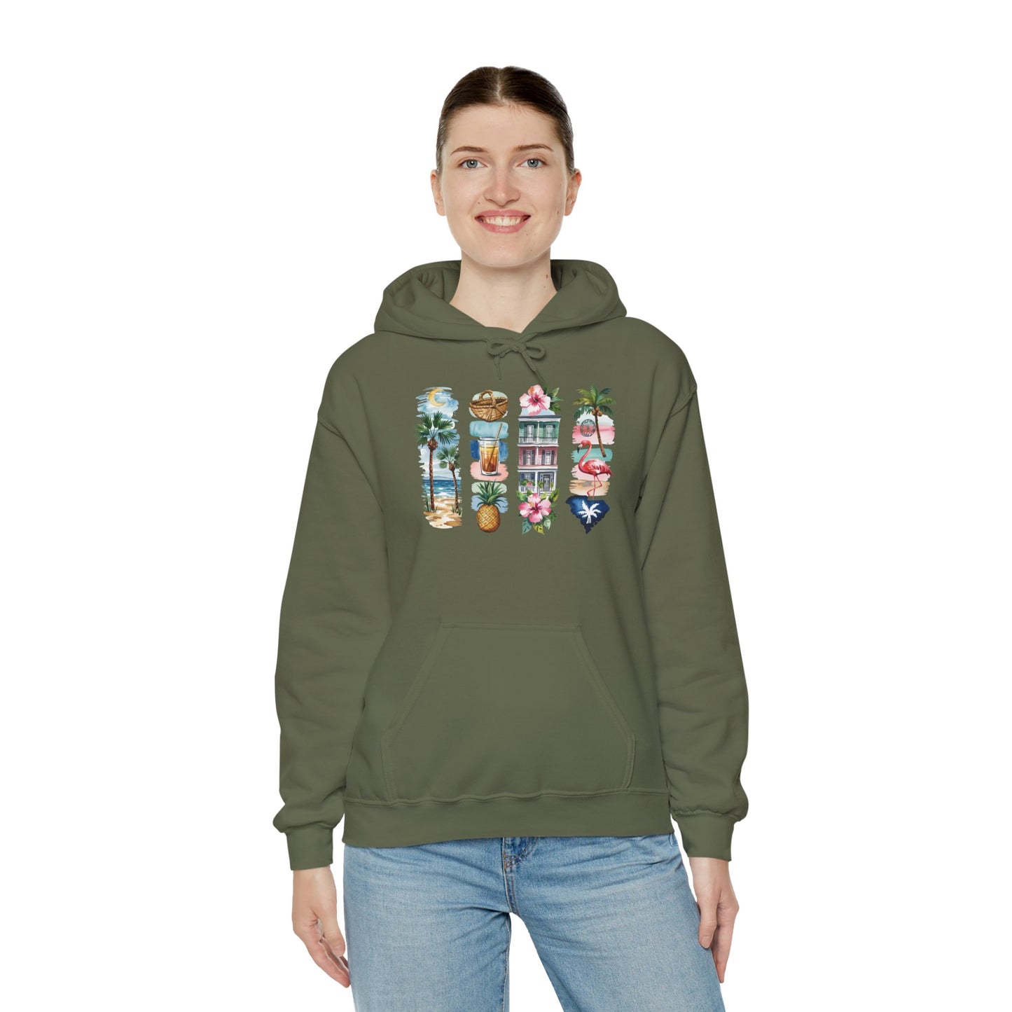 South Carolina Nature Hoodie – Unisex Sweatshirt for Coastal & Adventure Lovers