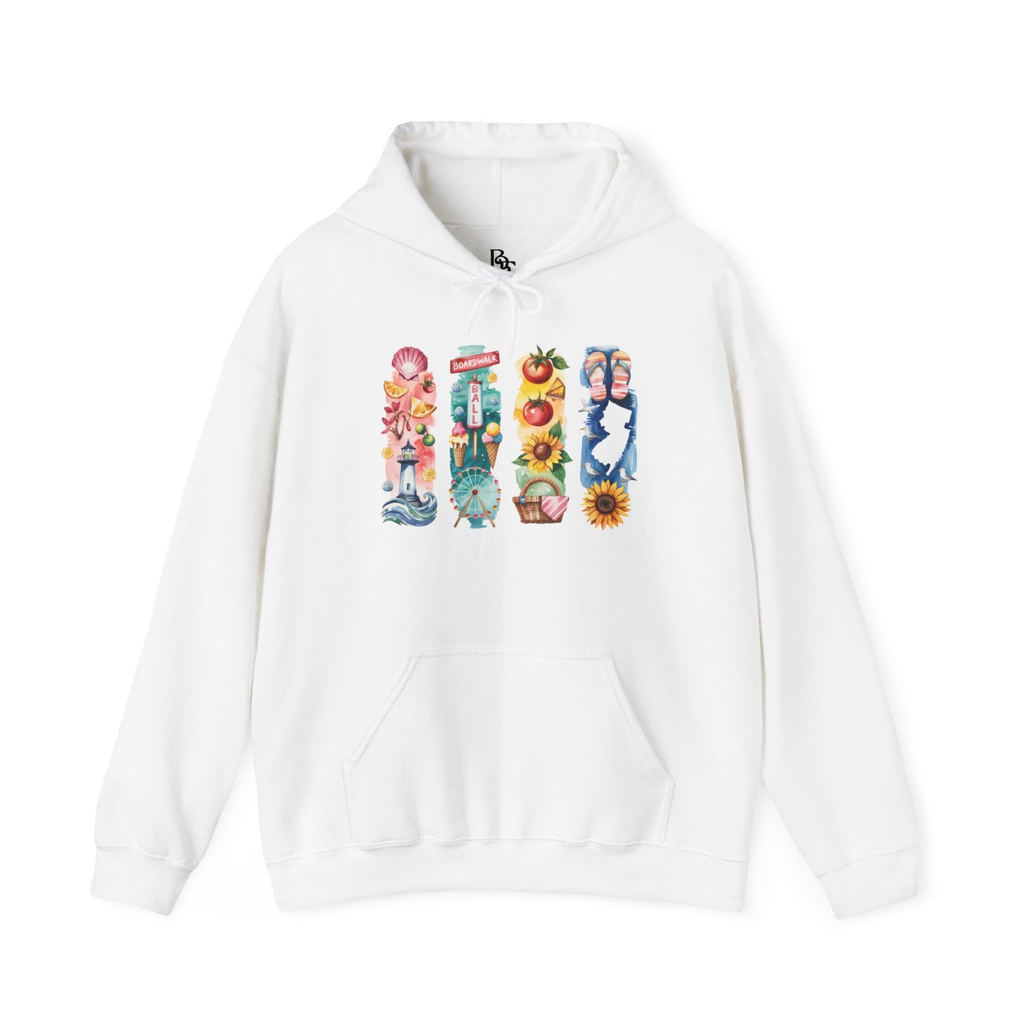 New Jersey Nature Hoodie – Unisex Sweatshirt for Trail & Shoreline Explorers