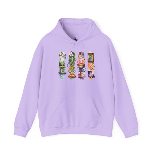 Louisiana Nature Hoodie – Unisex Sweatshirt for Music, Culture & Nature Lovers