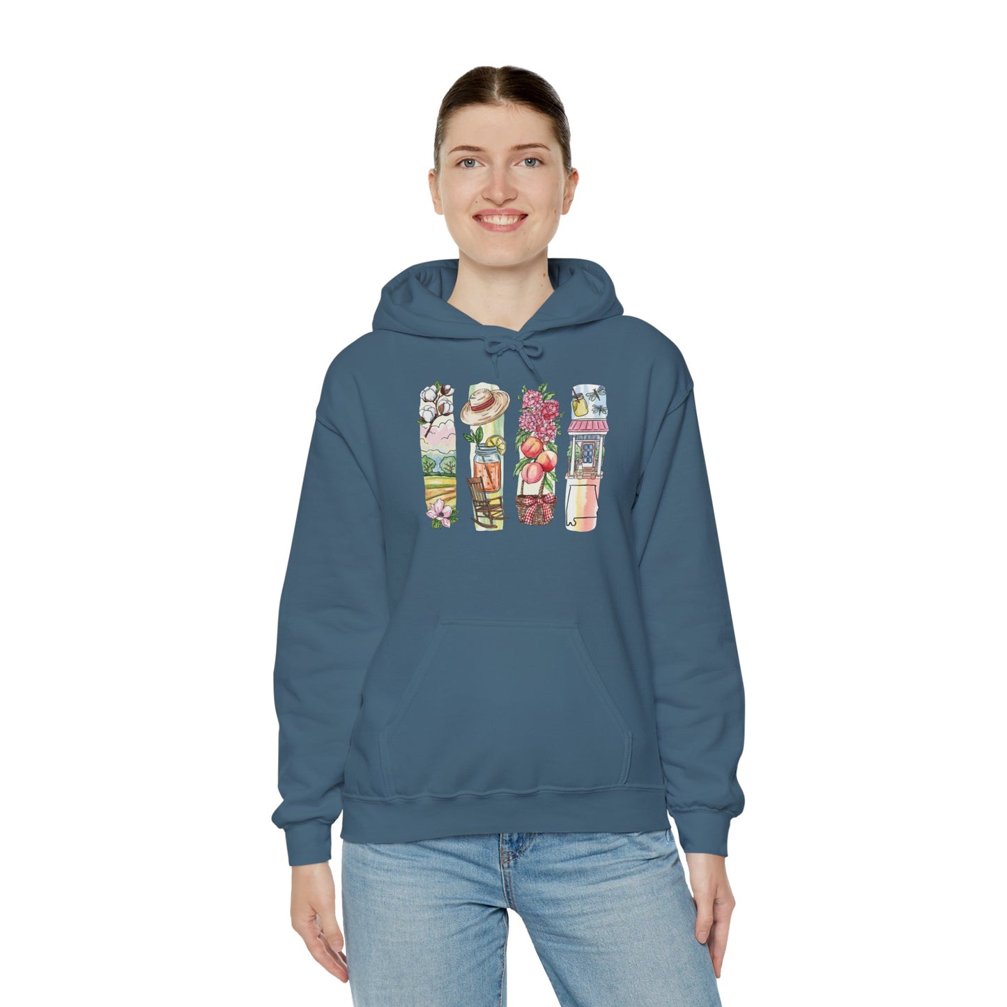 Alabama Nature Hoodie – Unisex Sweatshirt for Forest & River Explorers