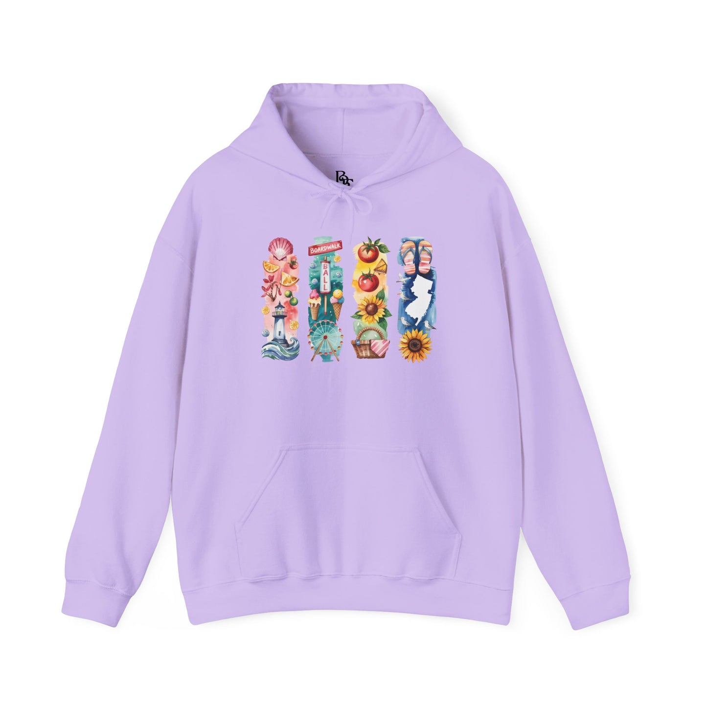 New Jersey Nature Hoodie – Unisex Sweatshirt for Trail & Shoreline Explorers