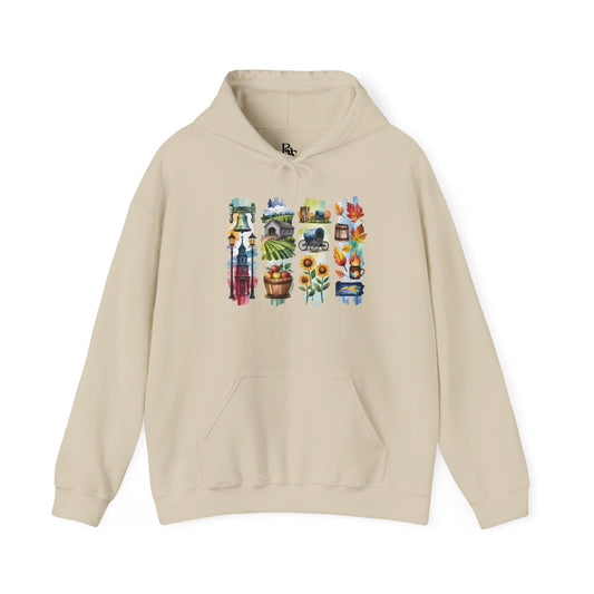 Pennsylvania Nature Hoodie – Unisex Sweatshirt for Hikers & Outdoor Enthusiasts