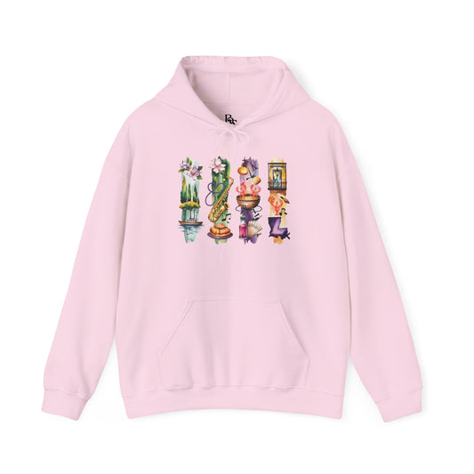 Louisiana Nature Hoodie – Unisex Sweatshirt for Music, Culture & Nature Lovers