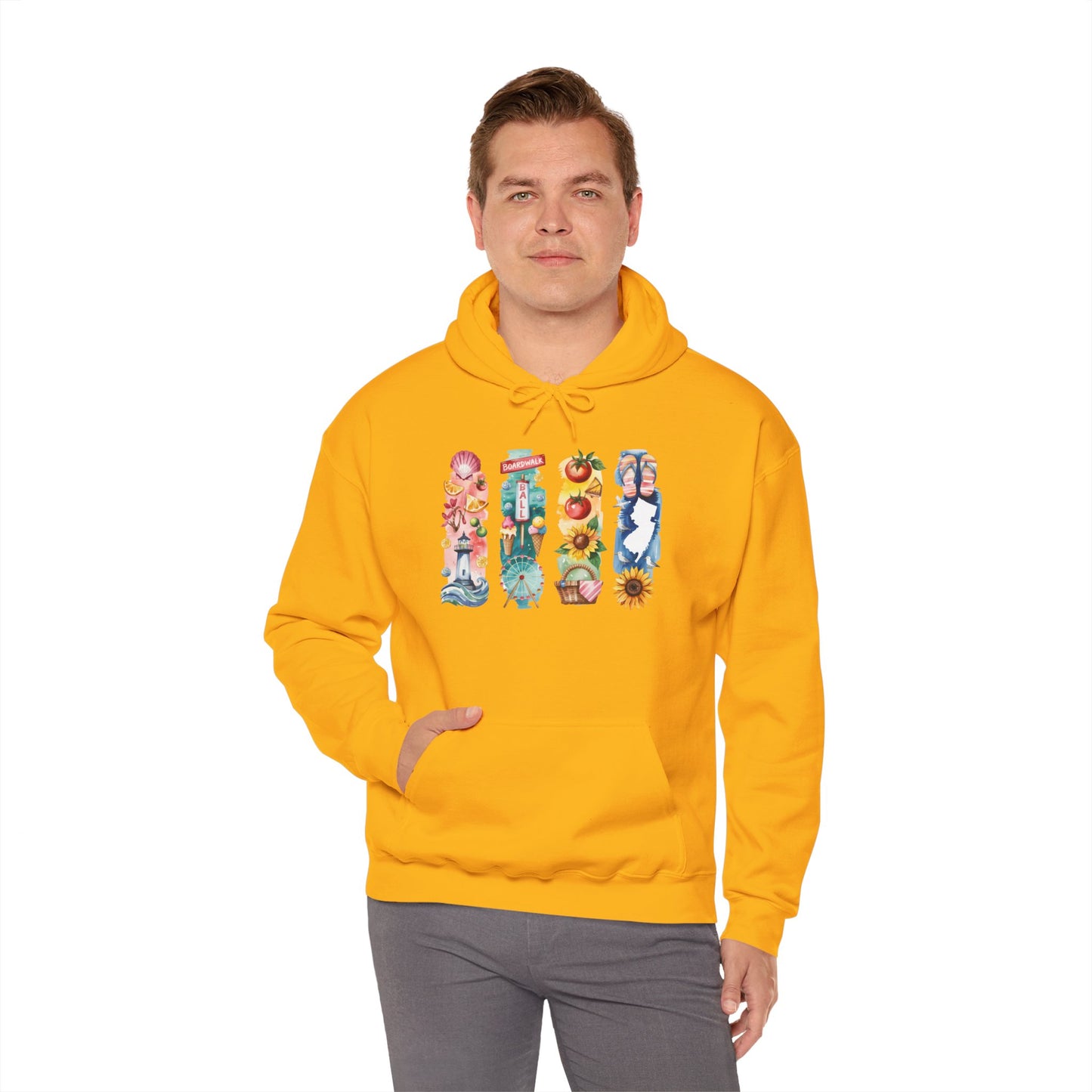 New Jersey Nature Hoodie – Unisex Sweatshirt for Trail & Shoreline Explorers