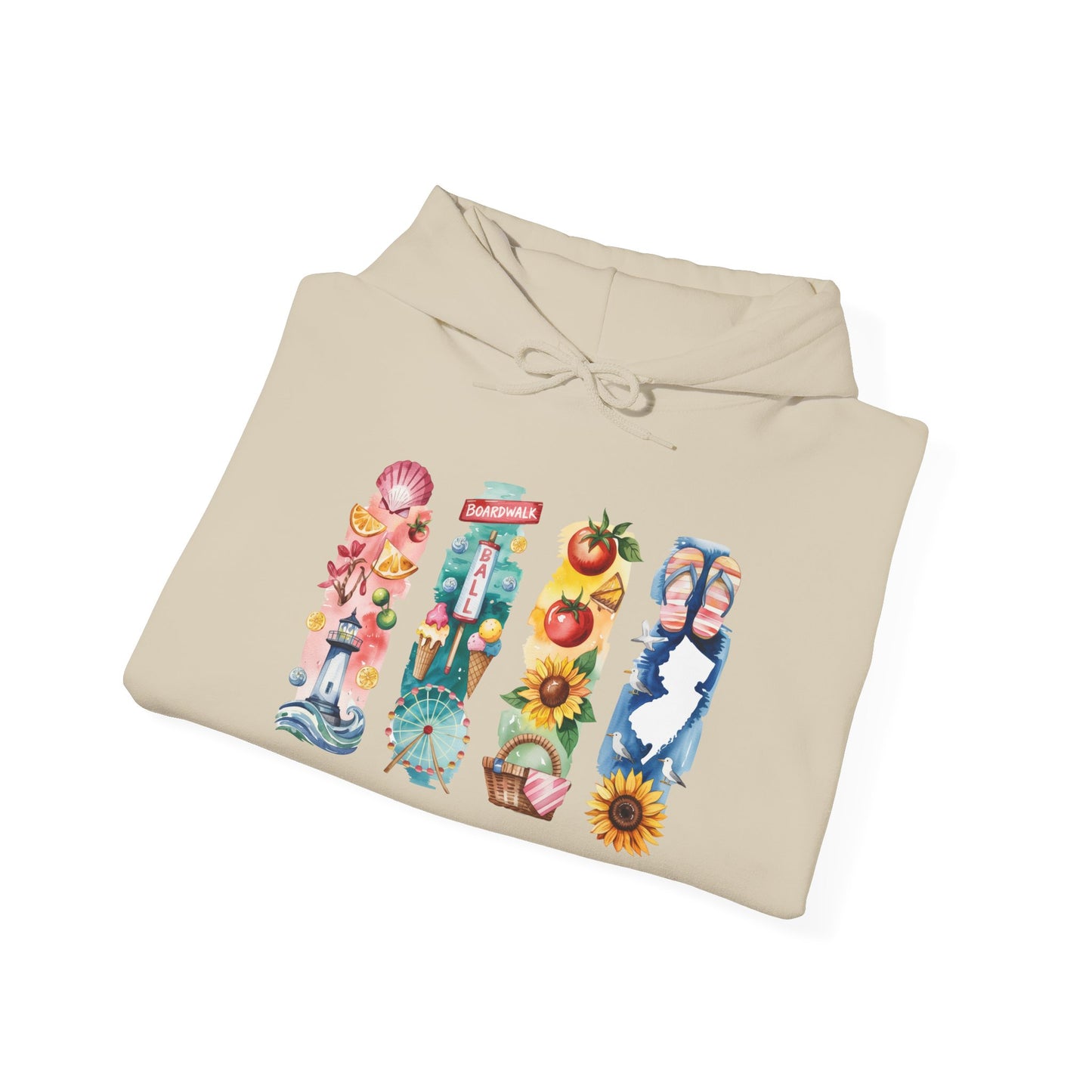 New Jersey Nature Hoodie – Unisex Sweatshirt for Trail & Shoreline Explorers