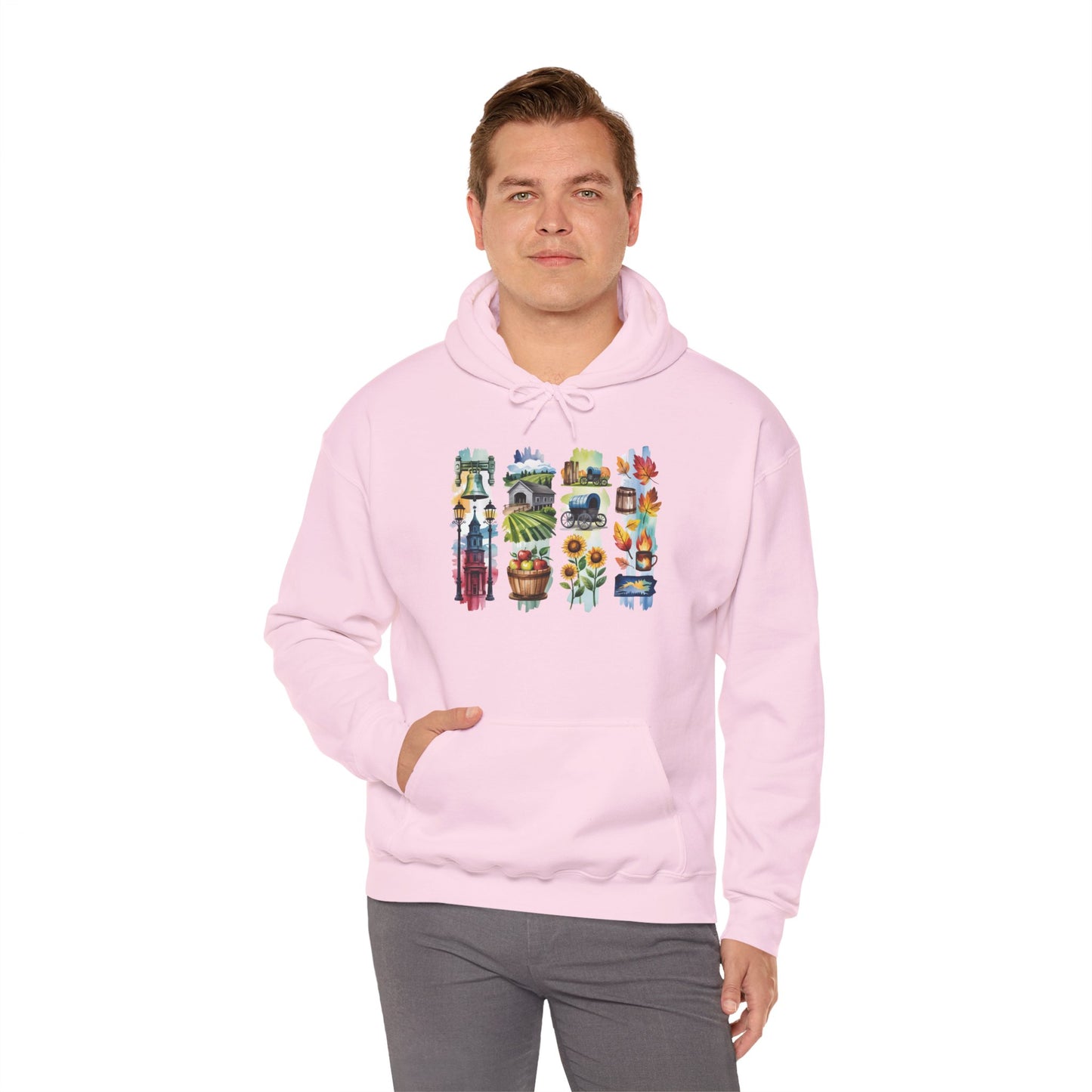 Pennsylvania Nature Hoodie – Unisex Sweatshirt for Hikers & Outdoor Enthusiasts