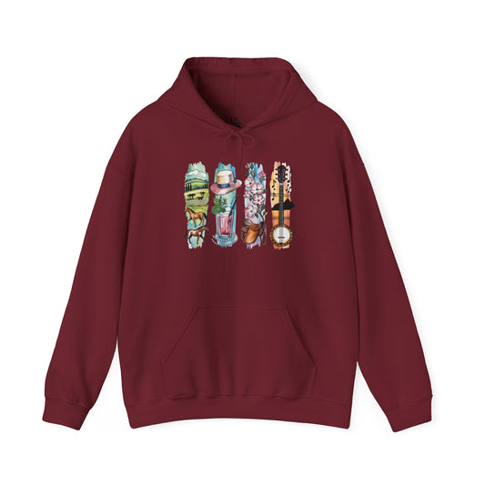 Kentucky Nature Hoodie – Unisex Sweatshirt for Trail & Tradition Lovers