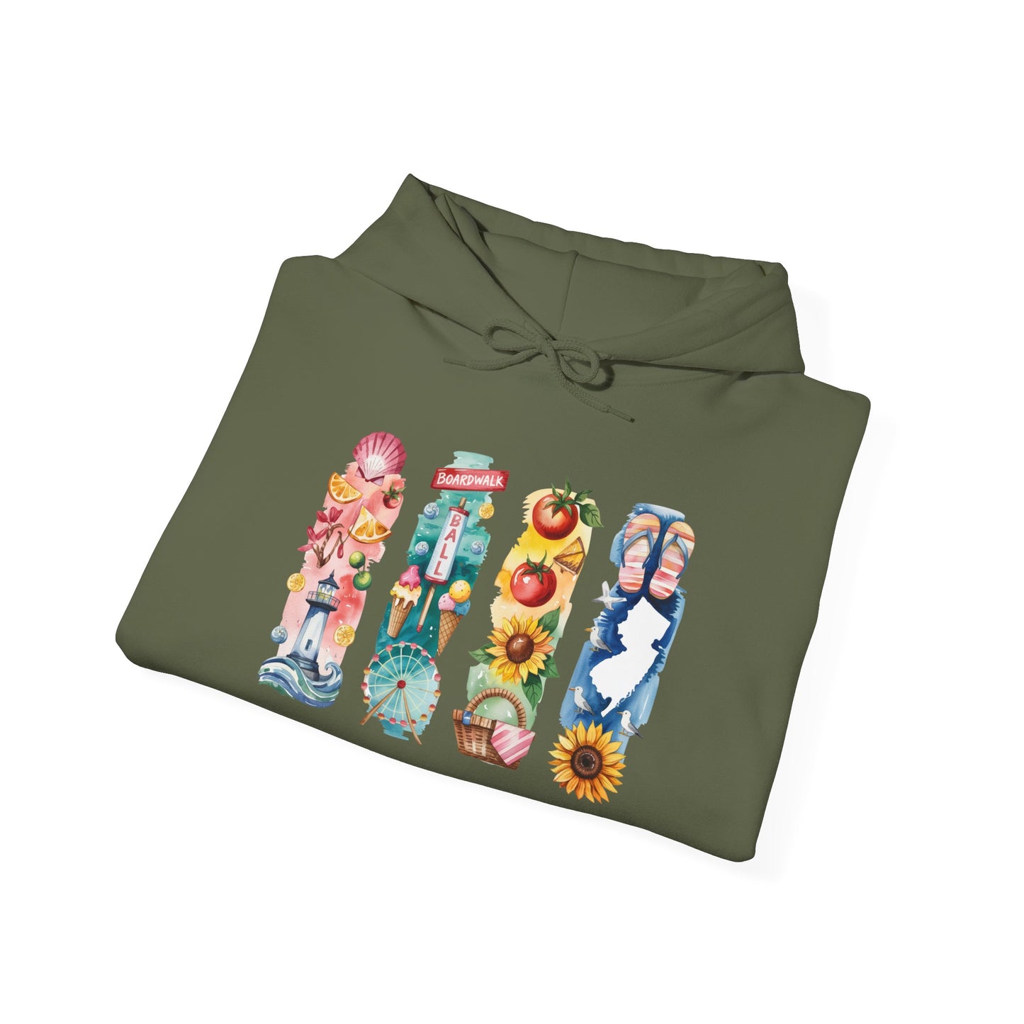 New Jersey Nature Hoodie – Unisex Sweatshirt for Trail & Shoreline Explorers