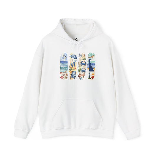 Delaware Nature Hoodie – Unisex Sweatshirt for Shoreline & Trail Lovers