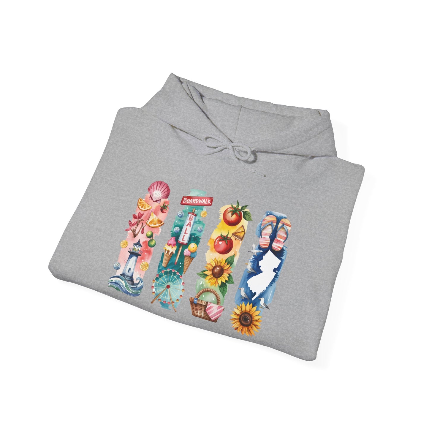 New Jersey Nature Hoodie – Unisex Sweatshirt for Trail & Shoreline Explorers