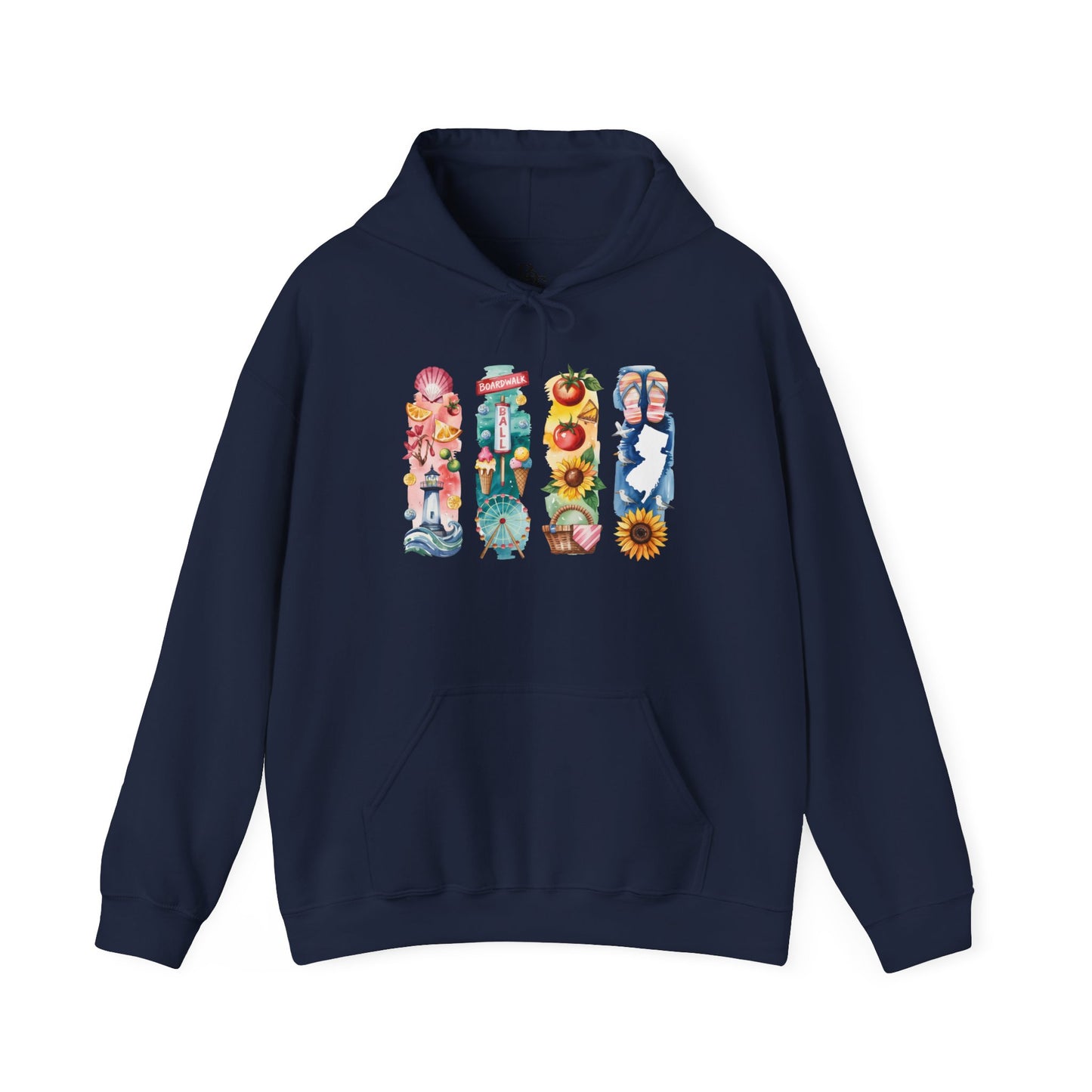 New Jersey Nature Hoodie – Unisex Sweatshirt for Trail & Shoreline Explorers