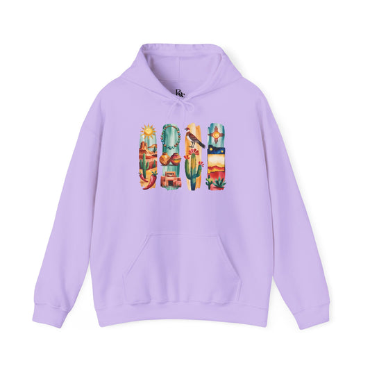 New Mexico Nature Hoodie – Unisex Sweatshirt for Desert & Mountain Lovers