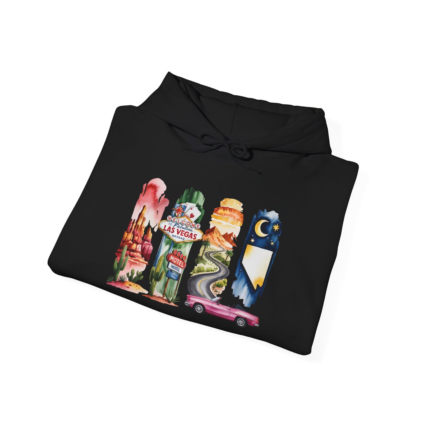 Nevada Nature Hoodie – Unisex Sweatshirt for Desert & Mountain Explorers