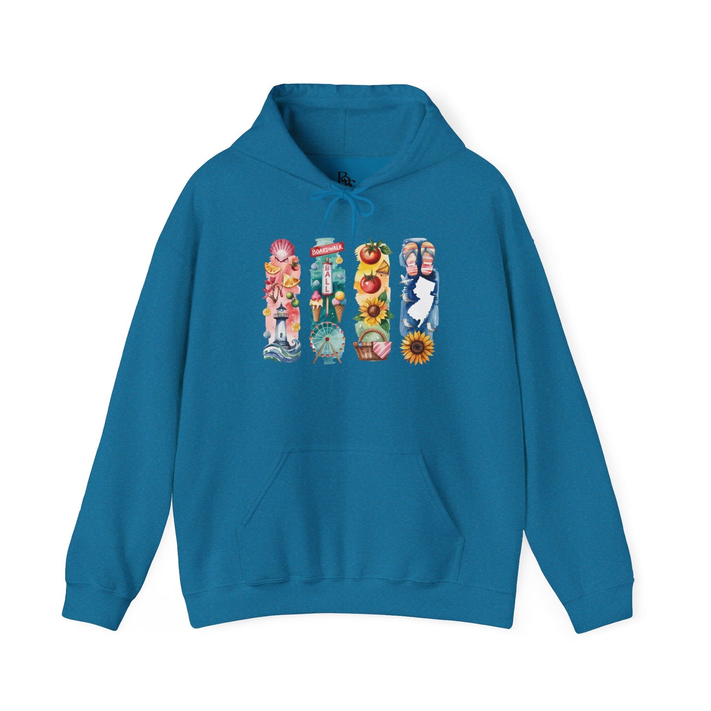 New Jersey Nature Hoodie – Unisex Sweatshirt for Trail & Shoreline Explorers