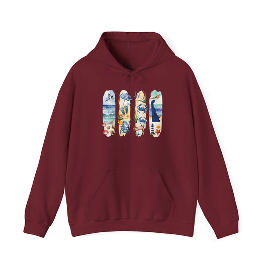 Delaware Nature Hoodie – Unisex Sweatshirt for Shoreline & Trail Lovers