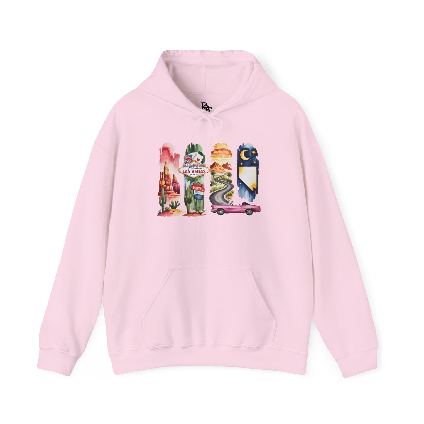 Nevada Nature Hoodie – Unisex Sweatshirt for Desert & Mountain Explorers