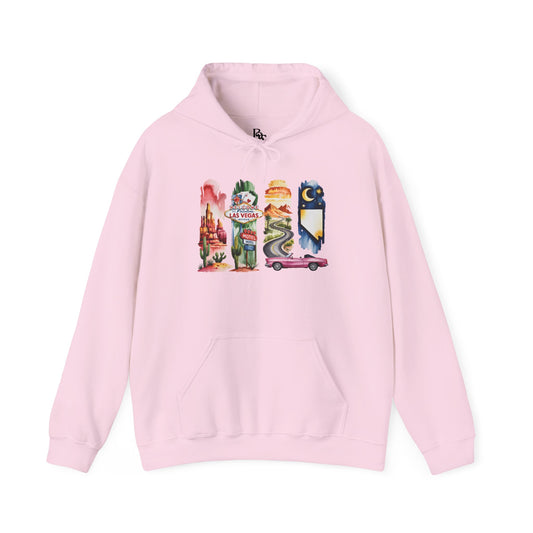 Nevada Nature Hoodie – Unisex Sweatshirt for Desert & Mountain Explorers