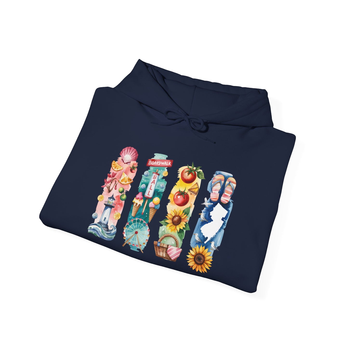 New Jersey Nature Hoodie – Unisex Sweatshirt for Trail & Shoreline Explorers