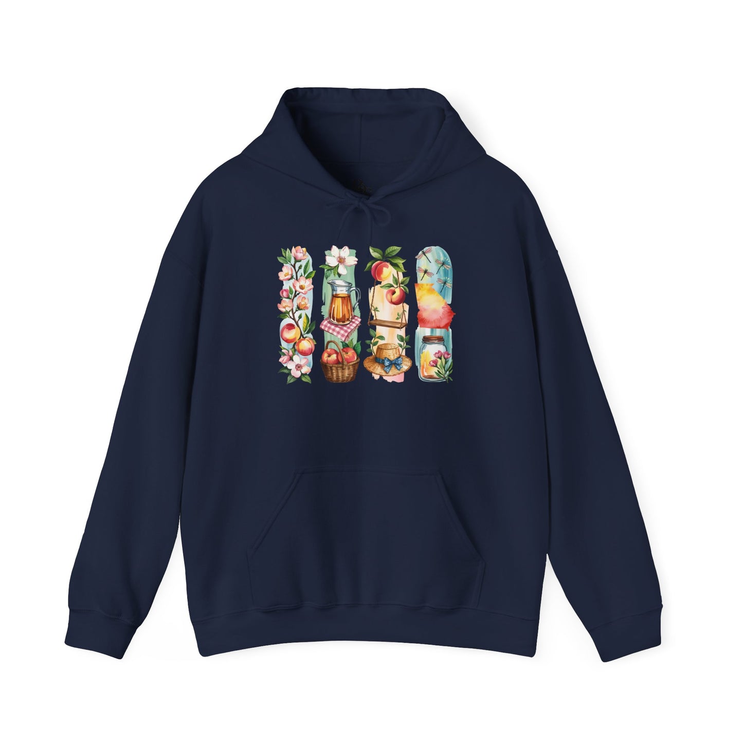 Georgia Nature Hoodie – Unisex Sweatshirt for Forest & Coastline Lovers