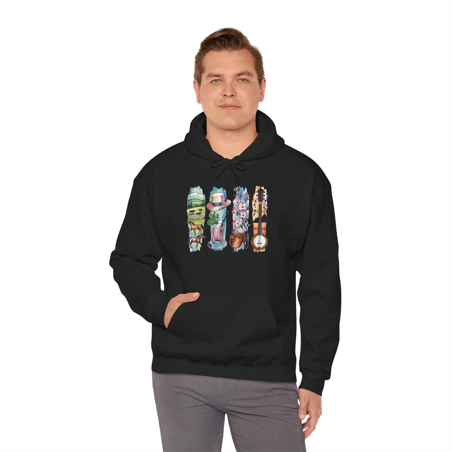 Kentucky Nature Hoodie – Unisex Sweatshirt for Trail & Tradition Lovers