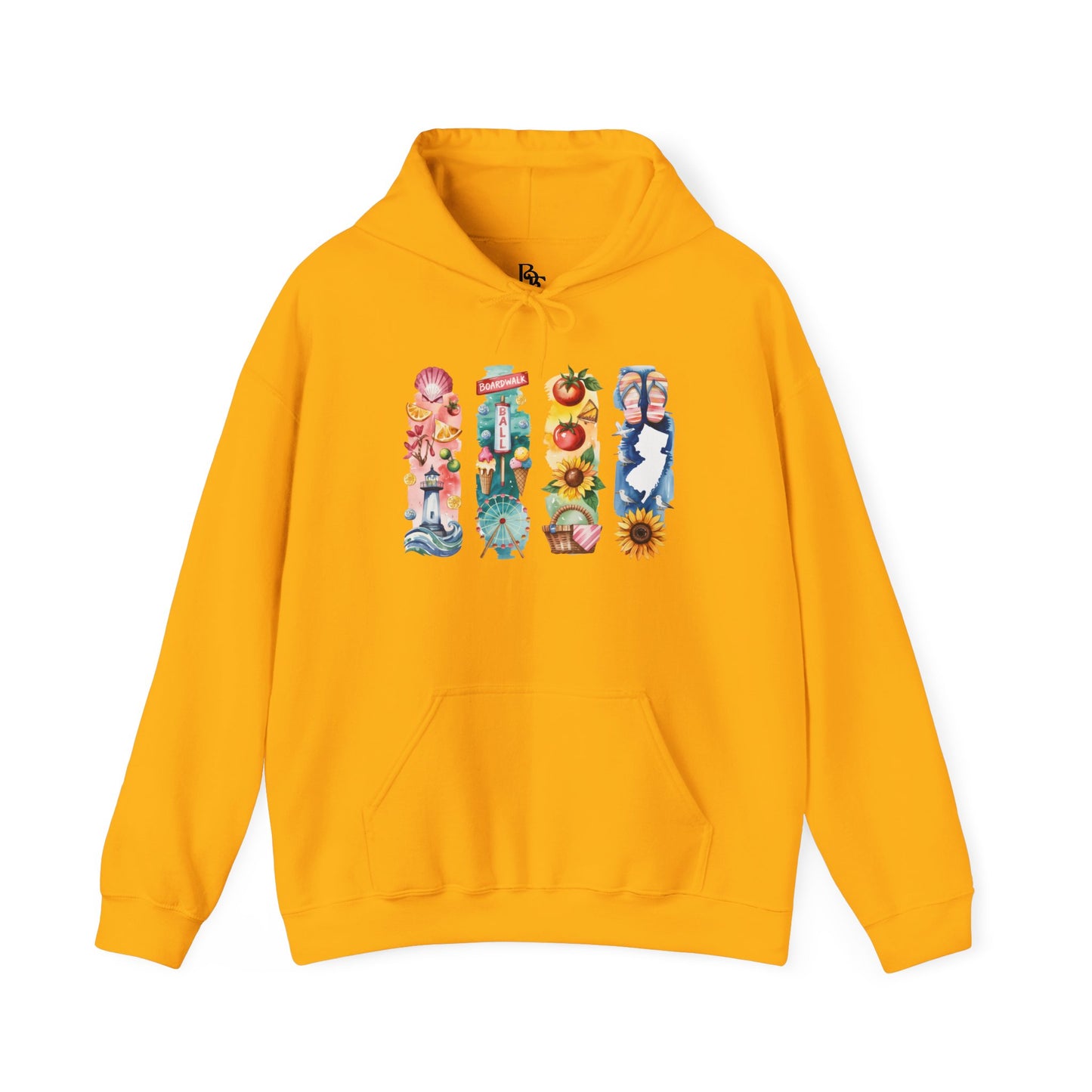 New Jersey Nature Hoodie – Unisex Sweatshirt for Trail & Shoreline Explorers