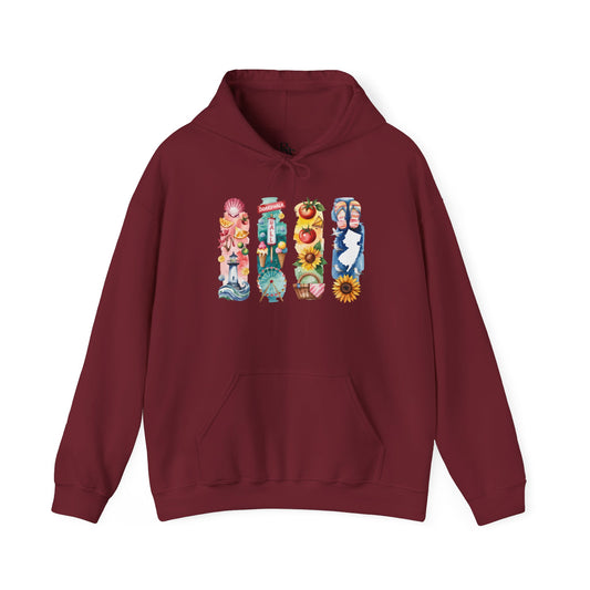 New Jersey Nature Hoodie – Unisex Sweatshirt for Trail & Shoreline Explorers