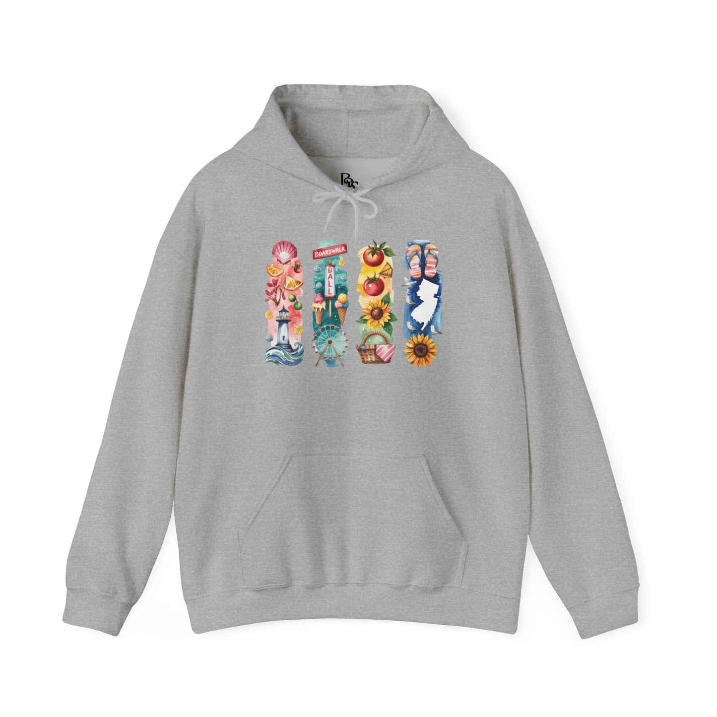 New Jersey Nature Hoodie – Unisex Sweatshirt for Trail & Shoreline Explorers