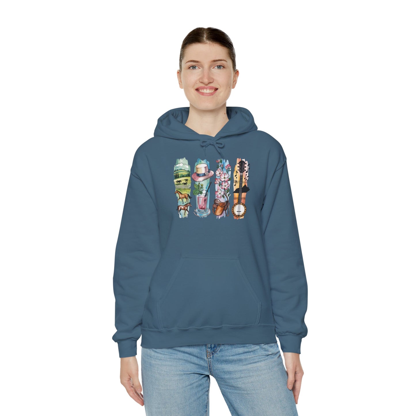 Kentucky Nature Hoodie – Unisex Sweatshirt for Trail & Tradition Lovers
