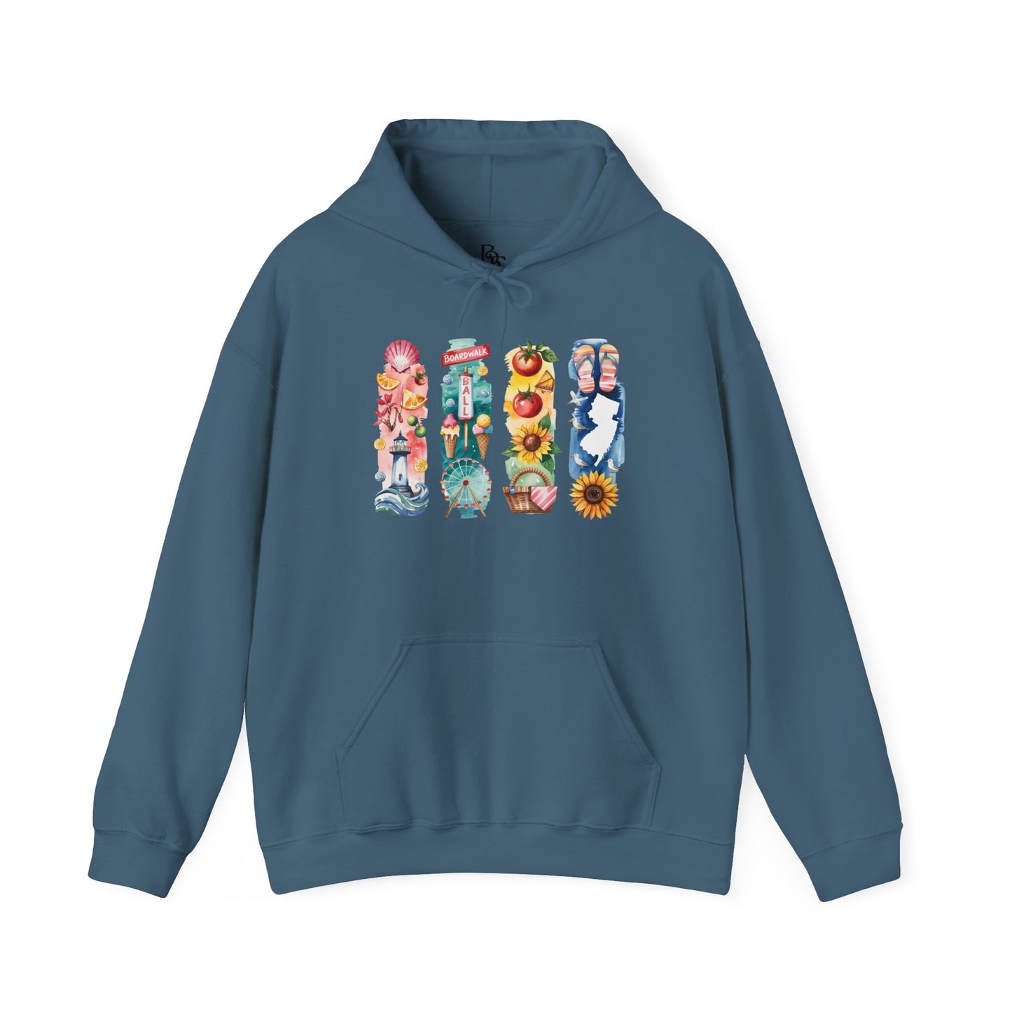 New Jersey Nature Hoodie – Unisex Sweatshirt for Trail & Shoreline Explorers