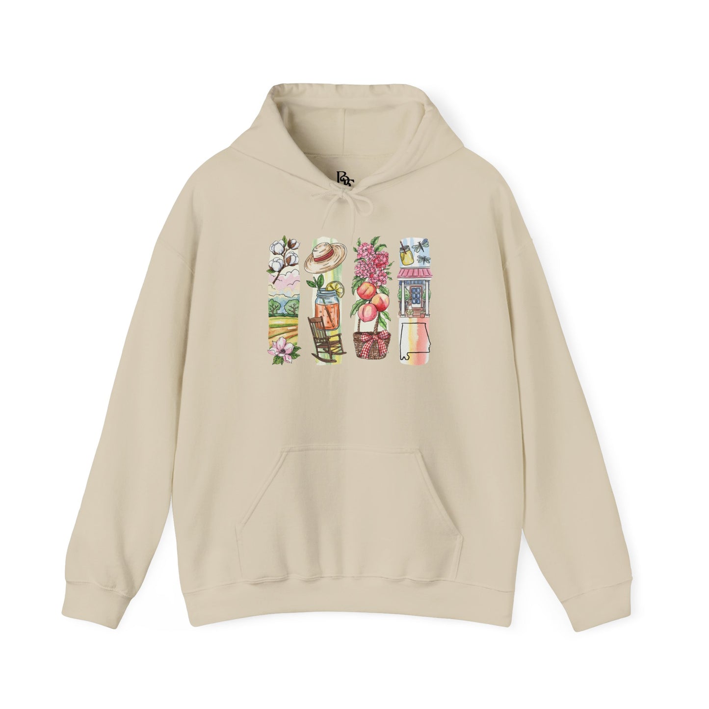 Alabama Nature Hoodie – Unisex Sweatshirt for Forest & River Explorers